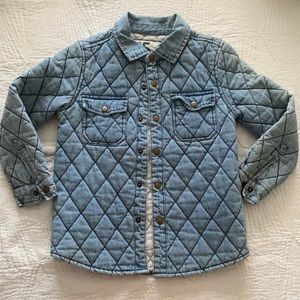 Button up Jean sweater